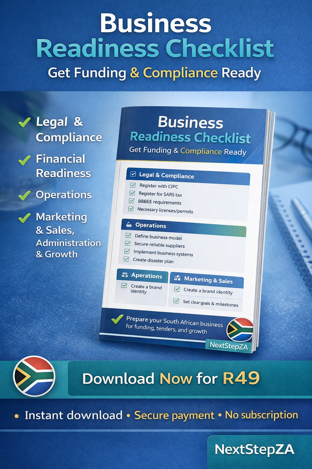 Business Readiness Checklist South Africa